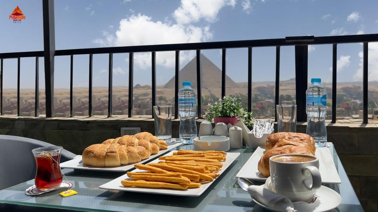 Pyramids Tower View Inn Nazlet el Simman ภายนอก รูปภาพ